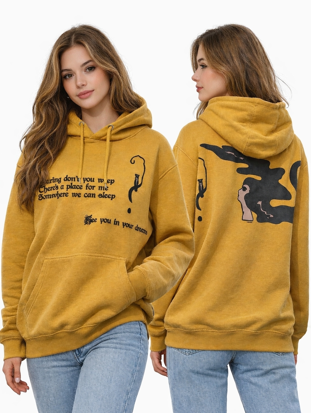 Halsey 2022 "Love and Power" Tour Merch Darling Lyrics Hoodie Size L